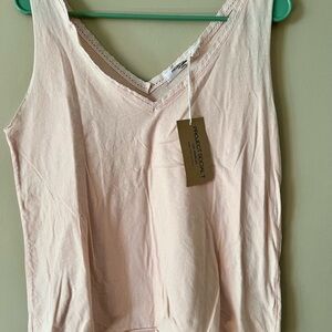 Project Social T Pastel Peach Tank Top - M - NWT